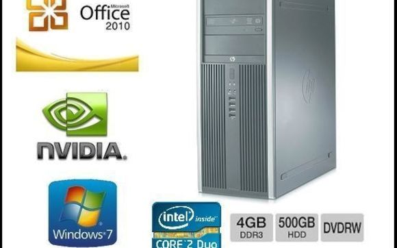 HP Elite 8000 SFF (Windows 7, MS OFFICE, 4gb, 320gb, 1Gb GT 220) by Superxtreme Electronics LLC