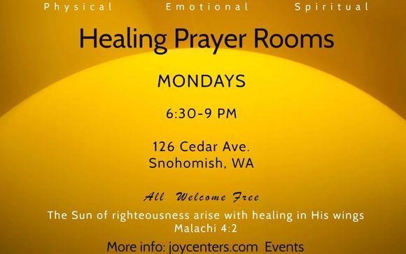 Healing Prayer Rooms by Joy Centers