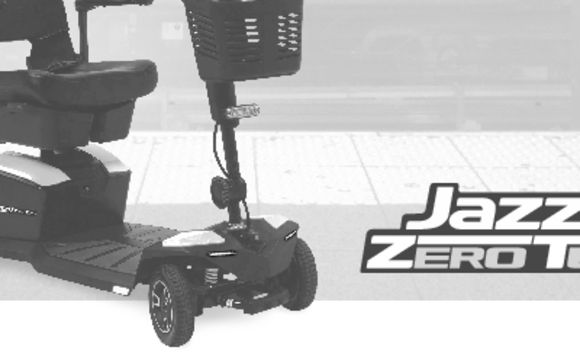Jazzy Zero turn 4 wheel scooter by Pride  by Southwestern Medical Supply