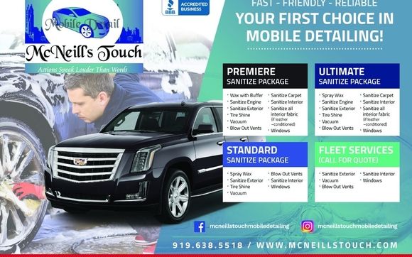 Salon/Spa Services by McNeill's Touch Mobile Detailing