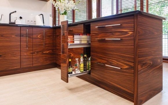 Veneer Cabinet Doors by Cronos Design