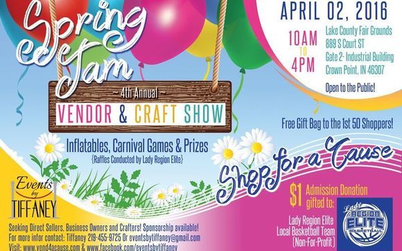 4th Annual Spring Jam Shopping Expo by Events By Tiffaney