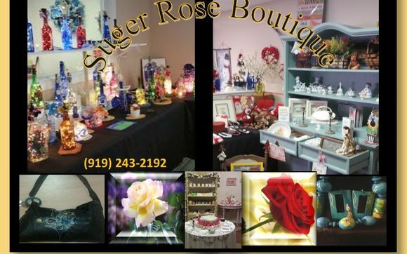 Retail store Gift shop by Sugar Rose Boutique in Clayton NC