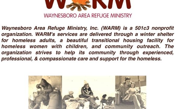 Ruth’s WARM House by WARM Shelter (Waynesboro Area Refuge Ministry)
