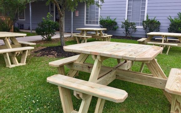 Heavy Duty Picnic Tables By Tree Climber Creations Houston Furniture In Houston Tx Alignable