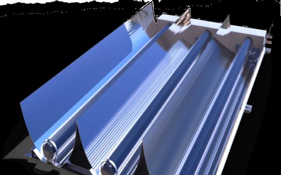 Emperor LH3-2M Solar Thermal XCPC Collector by Artic Solar, Inc.