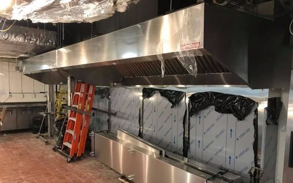 Commercial Exhaust Hood Installation By
