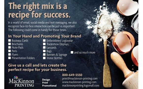 New products available from MacKinnon Printing! by MacKinnon Printing Co. Inc.