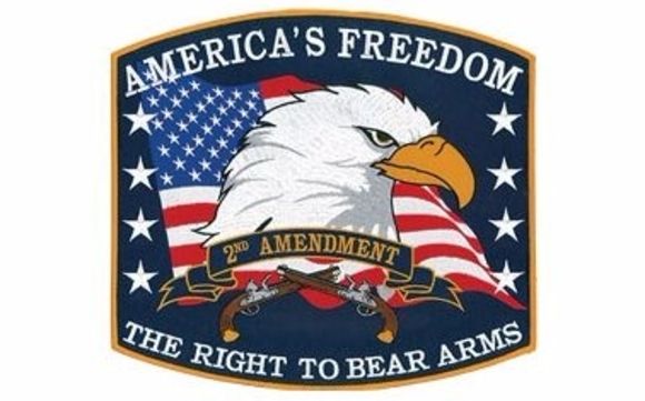 Second Amendment Embroidered Patch. by Creative Concealment  (info@creativeconcealment.com)