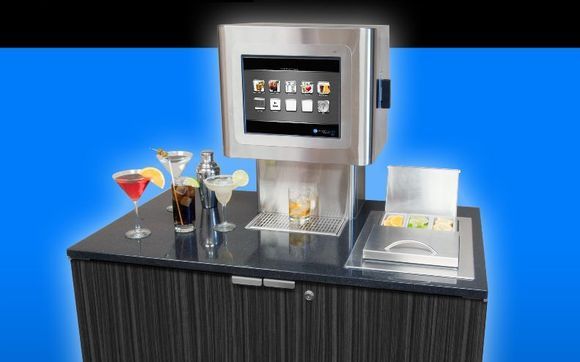 Automated cocktail mixing device