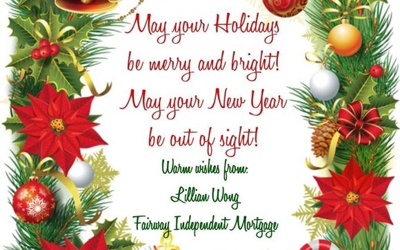 Season's Greetings From The Fairway Family To Yours by Lillian Wong ...