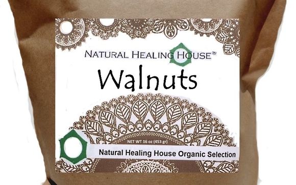 Organic Raw Walnuts by Natural Healing House