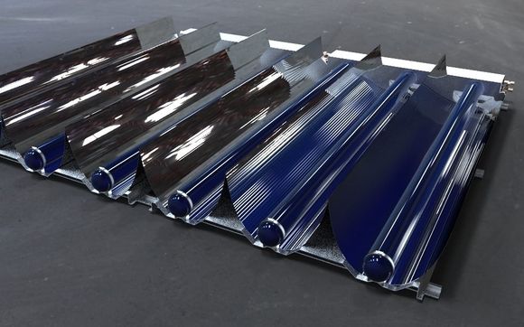 Emperor LH3-2M Solar Thermal XCPC Collector by Artic Solar, Inc.