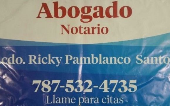 Legal Services  by Despacho Jurídico Lcdo Ricky Pamblanco Santos 