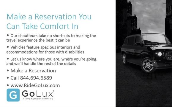 GoLux Transportation by Hope Network Transportation