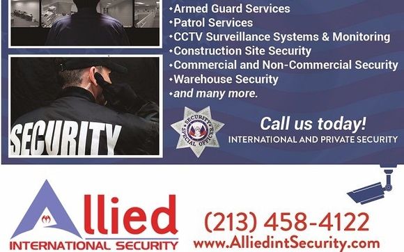 Get Trained Security Guard Services in Southern California
