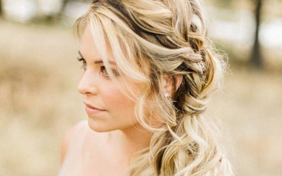 Bridal Hair Style By The Bridal Goddess Wedding Hair Specialist