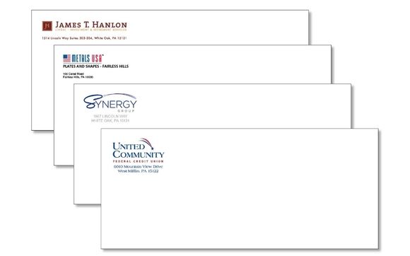 Full Color Envelopes by H B South Printing