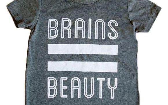 Brains = Beauty by Clever Belle Art and Apparel