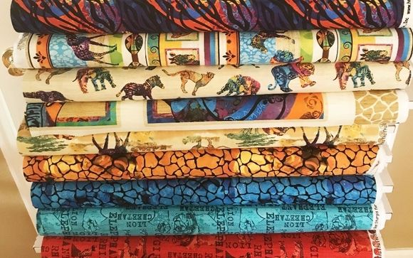 Serengeti Reflections Fabric Collection by Bee Sturgis Design, LLC in ...