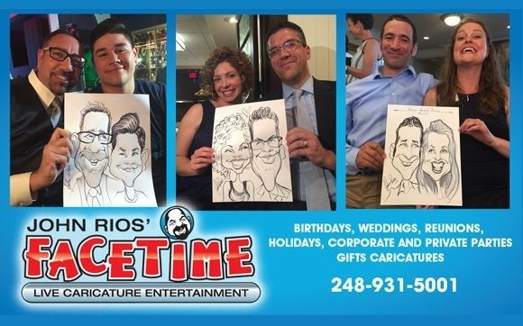 Entertainment Caricatures By John Rios Designs In Metamora Area Alignable