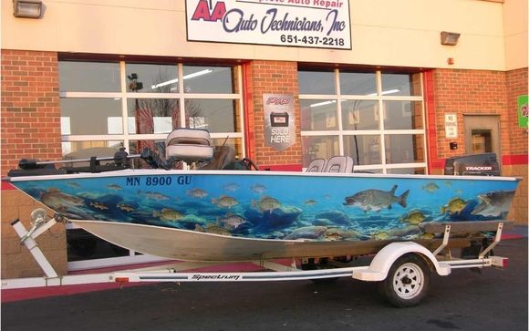 Boat Wrap by Wildside Graphix