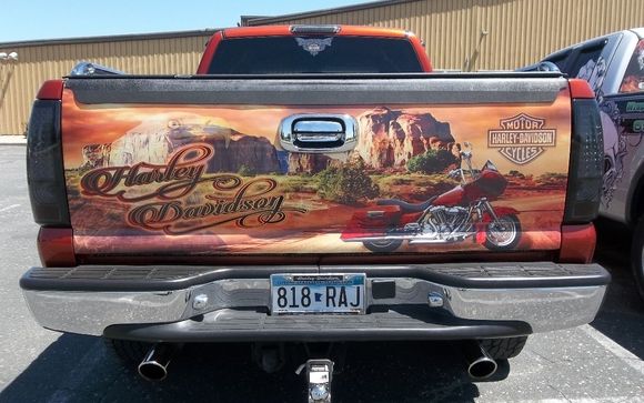 Tailgate Wrap by Wildside Graphix