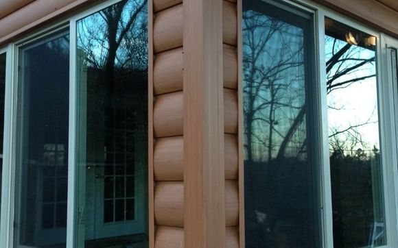 Premium Log Cabin Simulated Cedar Siding By Premier Windows In