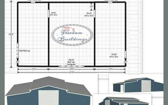 Steel Buildings and Carports by CFF's Freedom Buildings