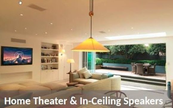 Home Theater In Ceiling Speakers By Gess Security Sound