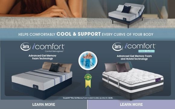 I Comfort By Serta By Malouf Furniture Design In Foley Al