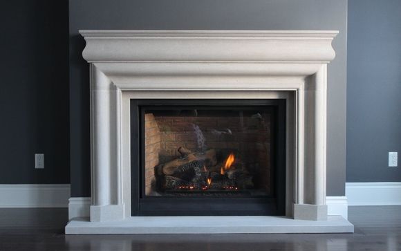 Custom Hand Carved Natural Stone Fireplace Mantels By Barber