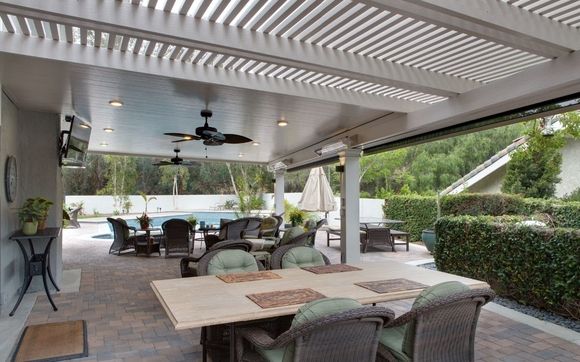 Aluminum Patio Cover Installation By All Pro Remodeling In Orange CA 