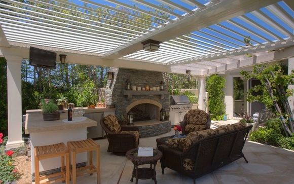 Pro Louver Opening Patio Roof System By All Pro Remodeling In