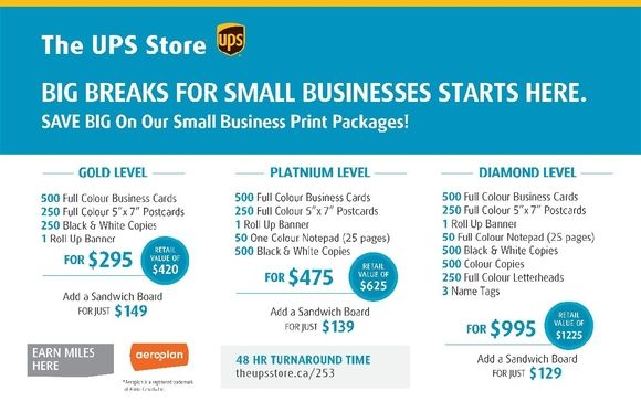 Ups Store Business Cards / The Ups Store Steve Silver Creative - We can print and produce a wide variety of marketing materials with professional results.