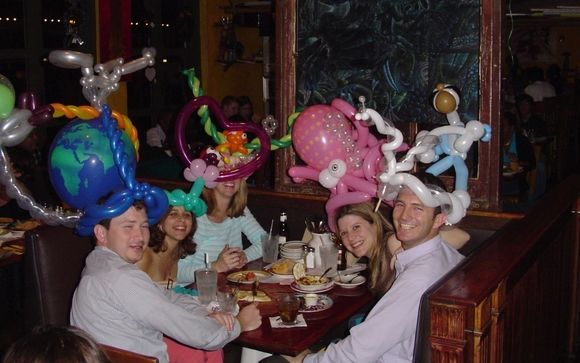 Restaurant Marketing and Entertainment by The Miami Balloon Guy