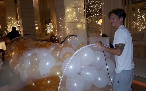 Balloon Drops, Ceilings, and Tunnels by The Miami Balloon Guy