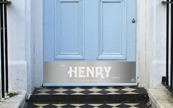 Real Estate Agent Custom Closing Gift Kick Plates By Deck The Door