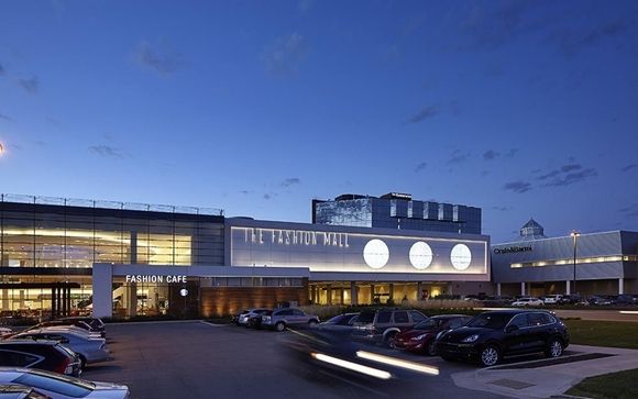 Keystone Fashion Mall Walkway by Ironworks Hotel Indy in