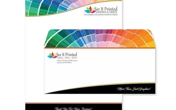Custom Letterheads & Envelopes by See It Printed Design & Print