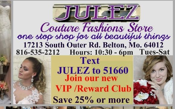 Julez Couture Fashions Llc By Julez Couture Fashions Store In