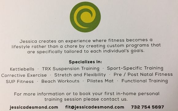 Fitness Professional  by Jessica Desmond Fitness