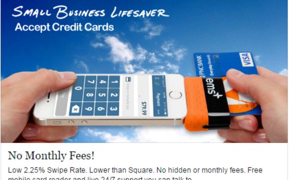 EMS+ 2.25%  less than square 2.75% by Electronic Merchant Systems New York
