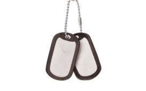 Military Style Custom Embossed Dog Tags $15 by Airmilitaire Tactical Clothing & Gear LLC. Dba: Aircorpcamo Tactical 