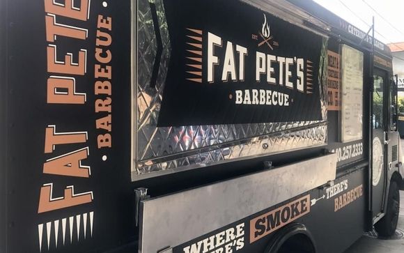 Our BBQ Truck is Available For Your Event by Fat Pete's BBQ Truck