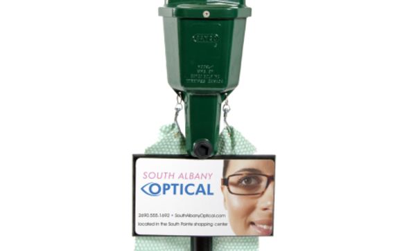 Golf Ball Washer Advertising by Bench Craft Company