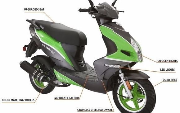 Bintelli moped on sale