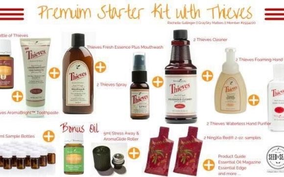 Thieves collection by Carla Chaney Young Living Essential Oils Independent Distributor