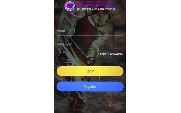 Kppr events App  by KPPR EVENTS + MARKETING CORP