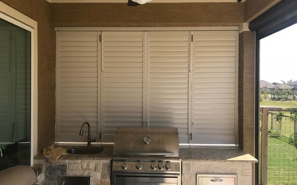 Aluminum Shutters by TWO by Texas Shade Warehouse